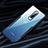 Nero Custodia Silicone Trasparente Specchio Laterale 360 Gradi per OnePlus 8 Nero