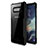 Custodia Silicone Trasparente Specchio Laterale 360 Gradi T03 per Samsung Galaxy Note 8 Nero