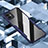 Custodia Silicone Trasparente Specchio Laterale Cover H01 per Apple iPhone 11 Blu