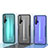 Custodia Silicone Trasparente Specchio Laterale Cover H01 per Huawei Honor 20
