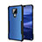 Custodia Silicone Trasparente Specchio Laterale Cover H01 per Huawei Mate 20 X 5G