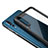 Custodia Silicone Trasparente Specchio Laterale Cover H01 per Huawei P20 Pro