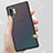 Custodia Silicone Trasparente Specchio Laterale Cover H01 per Samsung Galaxy Note 10 Plus
