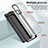 Custodia Silicone Trasparente Specchio Laterale Cover H01P per Samsung Galaxy A14 5G