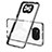 Custodia Silicone Trasparente Specchio Laterale Cover H01P per Xiaomi Poco X3 NFC