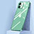 Custodia Silicone Trasparente Specchio Laterale Cover H02 per Apple iPhone 12
