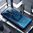 Custodia Silicone Trasparente Specchio Laterale Cover H02 per OnePlus 7T Pro