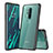 Custodia Silicone Trasparente Specchio Laterale Cover H02 per OnePlus 8 Pro