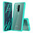 Custodia Silicone Trasparente Specchio Laterale Cover H02 per OnePlus 8 Pro