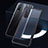 Custodia Silicone Trasparente Specchio Laterale Cover H04 per Oppo Find X2 Pro
