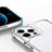 Custodia Silicone Trasparente Specchio Laterale Cover H07 per Apple iPhone 12 Pro Max