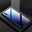 Custodia Silicone Trasparente Specchio Laterale Cover M01 per Huawei Honor Magic 2 Blu