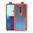 Custodia Silicone Trasparente Specchio Laterale Cover M01 per OnePlus 7T Pro