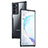 Custodia Silicone Trasparente Specchio Laterale Cover M01 per Samsung Galaxy Note 20 Ultra 5G