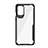 Custodia Silicone Trasparente Specchio Laterale Cover M02 per OnePlus 8T 5G