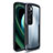 Custodia Silicone Trasparente Specchio Laterale Cover M02 per Xiaomi Mi 10 Ultra