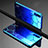 Custodia Silicone Trasparente Specchio Laterale Cover M03 per Huawei Honor Magic 2