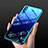 Custodia Silicone Trasparente Specchio Laterale Cover M03 per Huawei Honor Magic 2 Blu