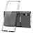 Custodia Silicone Trasparente Specchio Laterale Cover M03 per Samsung Galaxy Note 10 5G