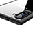 Custodia Silicone Trasparente Specchio Laterale Cover M03 per Samsung Galaxy Note 10 5G