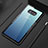 Custodia Silicone Trasparente Specchio Laterale Cover M03 per Samsung Galaxy S10e