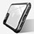 Custodia Silicone Trasparente Specchio Laterale Cover M04 per Apple iPhone 12 Pro
