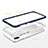Custodia Silicone Trasparente Specchio Laterale Cover MQ1 per Samsung Galaxy M02