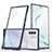 Custodia Silicone Trasparente Specchio Laterale Cover MQ1 per Samsung Galaxy Note 10 Plus 5G