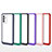 Custodia Silicone Trasparente Specchio Laterale Cover MQ1 per Samsung Galaxy Quantum2 5G