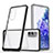 Custodia Silicone Trasparente Specchio Laterale Cover MQ1 per Samsung Galaxy S20 Lite 5G
