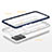 Custodia Silicone Trasparente Specchio Laterale Cover MQ1 per Samsung Galaxy S20 Ultra