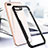 Custodia Silicone Trasparente Specchio Laterale Cover P01 per Apple iPhone 7 Plus