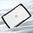 Custodia Silicone Trasparente Specchio Laterale Cover per Apple iPad 10.2 (2020)