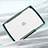 Custodia Silicone Trasparente Specchio Laterale Cover per Apple iPad 10.2 (2020) Verde