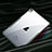 Custodia Silicone Trasparente Specchio Laterale Cover per Apple iPad Air 4 10.9 (2020) Verde Notte