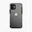 Custodia Silicone Trasparente Specchio Laterale Cover per Apple iPhone 12