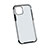 Custodia Silicone Trasparente Specchio Laterale Cover per Apple iPhone 12 Mini