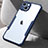 Custodia Silicone Trasparente Specchio Laterale Cover per Apple iPhone 13 Mini