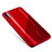 Custodia Silicone Trasparente Specchio Laterale Cover per Apple iPhone Xs Max Rosso