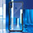 Custodia Silicone Trasparente Specchio Laterale Cover per Huawei Honor 8X