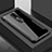 Custodia Silicone Trasparente Specchio Laterale Cover per OnePlus 6T Nero