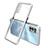 Custodia Silicone Trasparente Specchio Laterale Cover per Realme 7 Pro