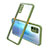 Custodia Silicone Trasparente Specchio Laterale Cover per Realme X7 5G