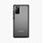 Custodia Silicone Trasparente Specchio Laterale Cover per Samsung Galaxy Note 20 Ultra 5G