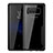 Custodia Silicone Trasparente Specchio Laterale Cover per Samsung Galaxy Note 8 Nero
