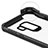 Custodia Silicone Trasparente Specchio Laterale Cover per Samsung Galaxy S9 Plus