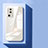 Custodia Silicone Trasparente Specchio Laterale Cover per Xiaomi Mi 12 Lite NE 5G Bianco