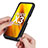 Custodia Silicone Trasparente Specchio Laterale Cover per Xiaomi Poco X3 NFC Nero