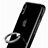 Custodia Silicone Trasparente Ultra Slim Cover Morbida con Anello Supporto V01 per Apple iPhone Xs Max