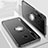 Custodia Silicone Trasparente Ultra Slim Cover Morbida con Magnetico Anello Supporto C01 per Huawei P30 Lite New Edition